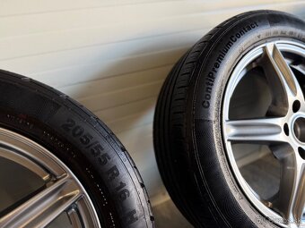 ALU DISKY DEZENT 5x112 S LETNÝMI PNEU 205/55 R16 - 5