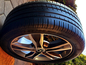 alu R17 5x112, bicolor, orig. Mercedes C + E (pneu 225/50) - 5