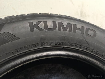 215/65 R17 Zimné pneumatiky Kumho Wintercraft 2 kusy - 5