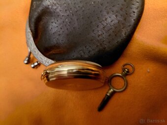 ZLATE  HODINKY NA KLUCIK CYLINDRE - 5