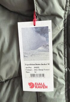 Nová paperová bunda Fjallraven Expedition Down Jacket M - 5
