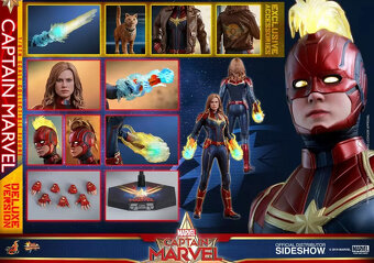 Kapitán Marvel Deluxe Hot Toys MMS522 1/6 - 5