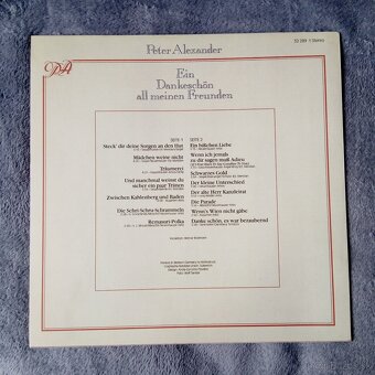 4x LP Peter Alexander - 5