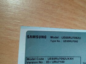 Samsung UE65RU7092U - 5