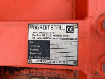 Zametač Agrometall KM-T 2300 UZ - 5