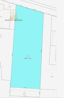 POZEMOK NA VÝSTAVBU RD V OBCI ZÁMUTOV, 1690 m² - 5