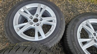 zimní Alu kola originál BMW 16" s pneu Continent - 5