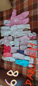 Balík dievčenského oblečenia 68+balík oblečenia darujem - 5