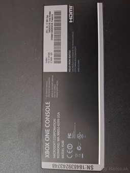 XBOX ONE + ZDROJ + OVLÁDAČ - 5