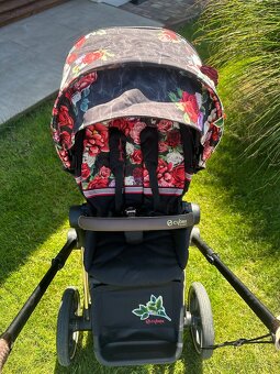 Cybex priam 3.0 sedenie s poťahom spring blossom  dark - 5