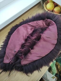 Pravá kozusinka myval.. Golier - 5