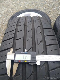 17" alu KIA SPORTAGE + letné pneu HANKOOK. - 5