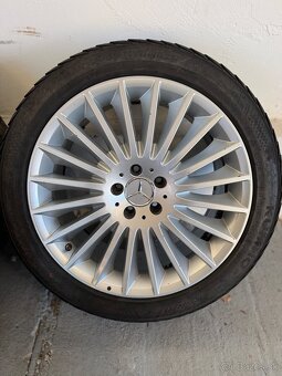 Original Mercedes R19 sada diskov so zimnými pneu 245/45R19 - 5