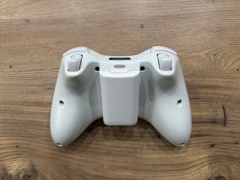 Originál bezdrôtový ovládač na XBOX 360 White - 5