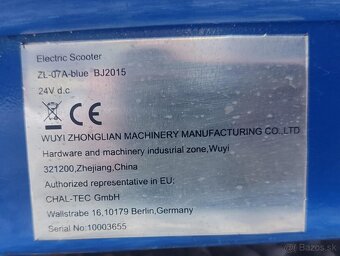 Elektrická kolobežka značky TAKIRA - 5