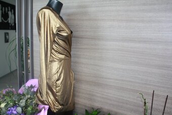 Sugarbird zlatiste saty - 5