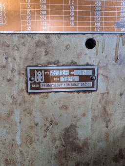 Stĺpová vŕtačka VS 32 B (PKD Dačice) + príslušenstvo - 5