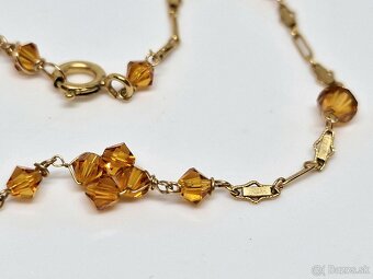 Pozlátená retiazka 14K, handmade - 5
