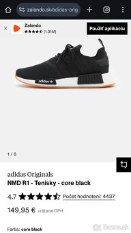 Adidas NMD R1 - veľkosť EU 45.5, US 11 - 5