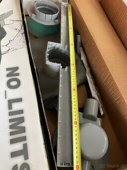 Nerezové drenéžne žľaby 70cm - 5