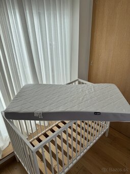 Detská postielka značky Quax + matrac Zöllner 120x60cm - 5