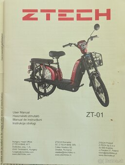 Predám elektrický moped - 5