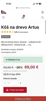 Predám stojan na drevo - 5