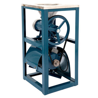 32″elektrický mlynček na mäso,3500w veľká nádrž, kovový rám - 5