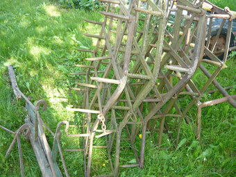 Brány za traktor 5 ks a ťažné rameno 2ks - 5