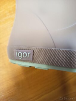 Barefoot zateplené gumáky IGOR, VD 19 cm - 5