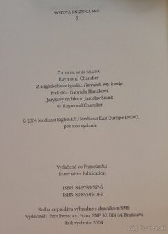 Raymond Chandler: Zbohom, moja krásna. - 5