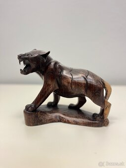 Drevený Tiger 22x17x8cm - 5