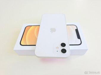 APPLE IPHONE 12 256GB WHITE,BATERKA 100% - 5