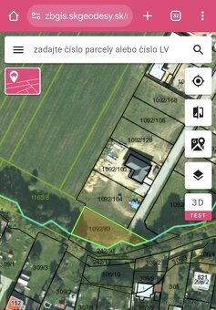 Predám pozemok v obci Široké - 5