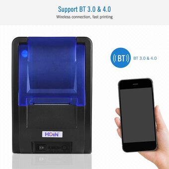 Bluetooth termo tlačiareň Hoin HOP-H58 - 5