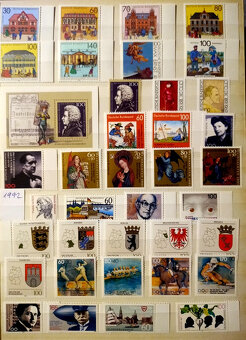 Predám poštové známky DEUTSCHLAND čisté roky 1990 - 2000 - 5