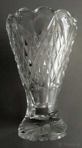 Vázy brúsené-úžitkové sklo, RETRO - predám. - 5