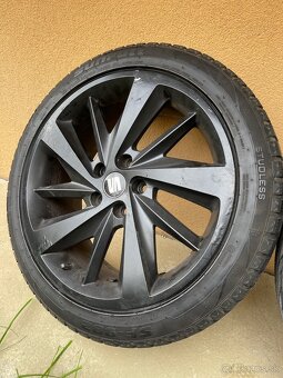 Original Seat leon disky R18 5x112, zimne 225/45 - 5