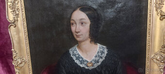 PORTRÉT DÁMY 1846 - 5