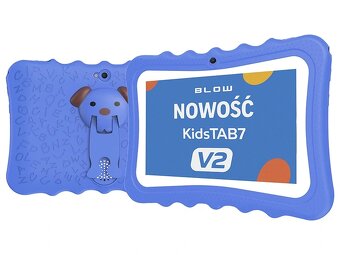 Tablet pre deti 4/32GB Android 14,modrý a ružový - 5