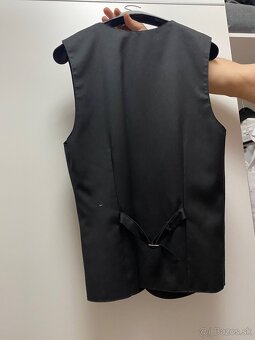 Oblek , vesta , košela , nohavice - 5