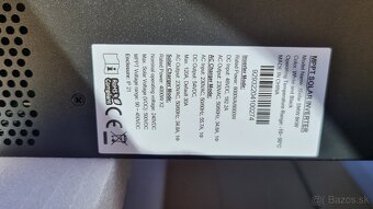 Predám nový hybridný solárny invertor 8000w 48v+ Wifi modul - 5