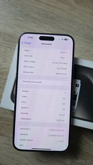 IPhone 15 pro max 512gb prírodný titán - 5
