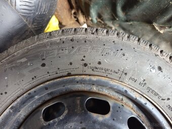 Zimná sada 5x100 R15 nové gumy - 5