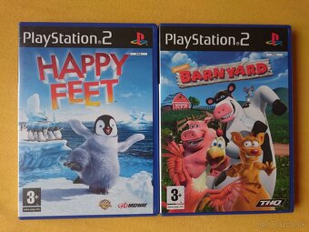 Hra na PS2 - Shrek, Happy Feet, Barnyard - 5