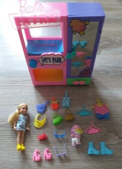 Barbie Extra Módny automat, bábika Chelsea zdarma - 5