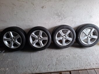 Alu 5x100 r16 zimne pneumatiky 205/55 r16 - 5
