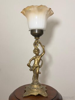 Stolova brondzova lampa - 5