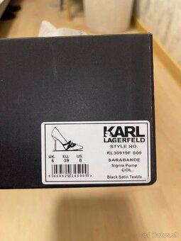 KARL LAGERFELD LODIČKY- 39 veľkosť - 5