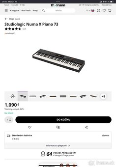 Studiologic Numa X Piano 73 - 5